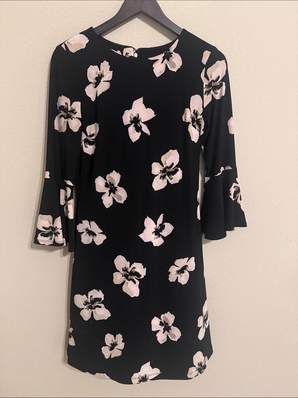 Tommy Hilfiger Black Print Dress. Size 2
